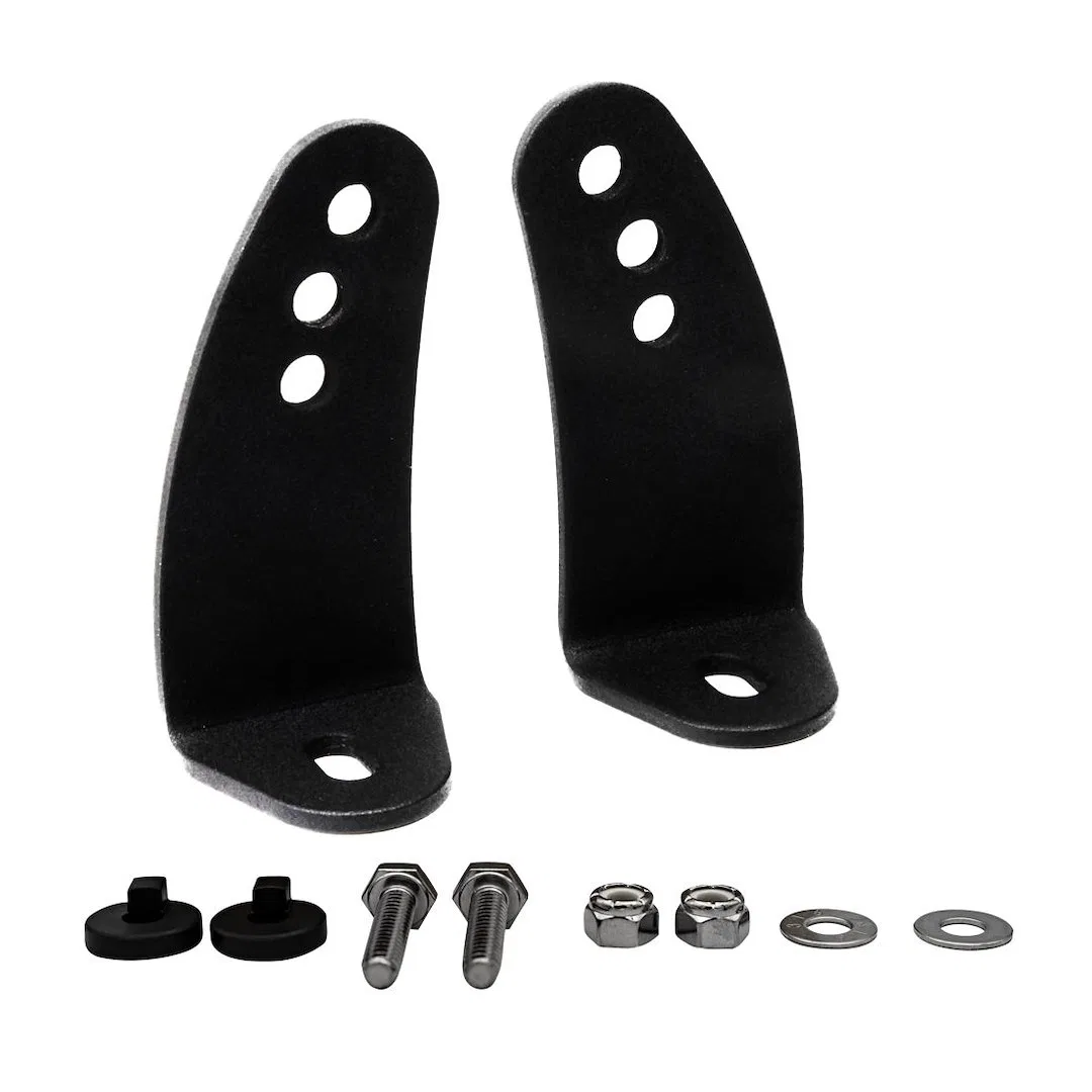 40182 – RIGID IND Light Bar Mounting Kit, Bolt-On L-Bracket With Hardware